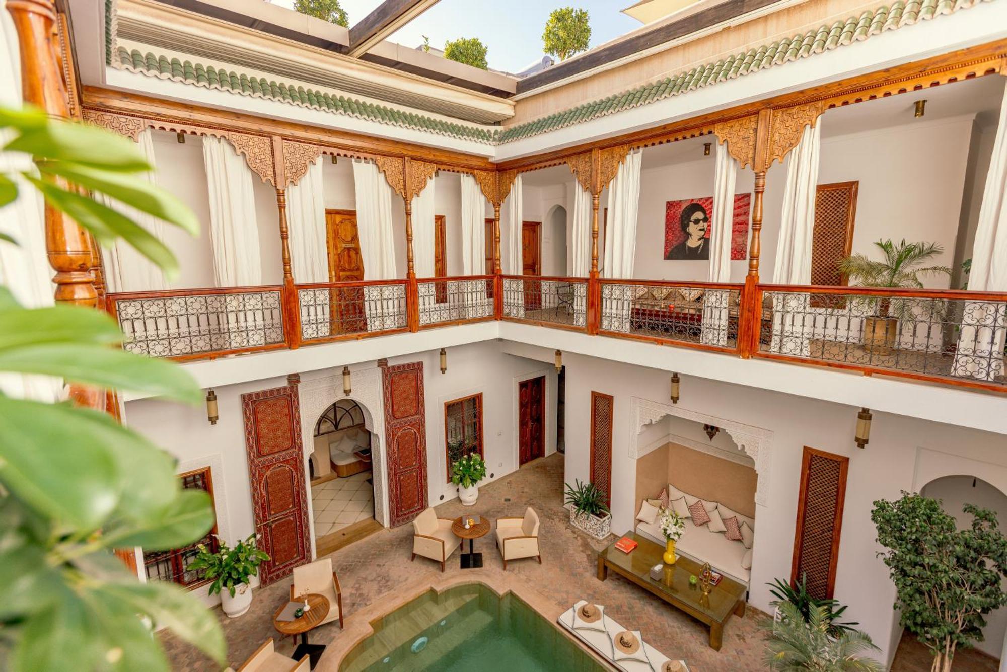 Riad Luciano Hotel And Spa Марракеш Экстерьер фото